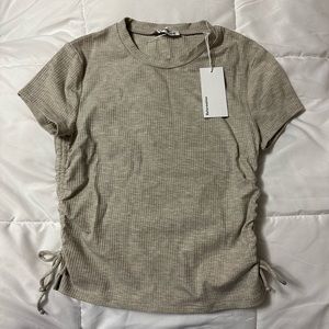 Reformation Tee with Side Ties